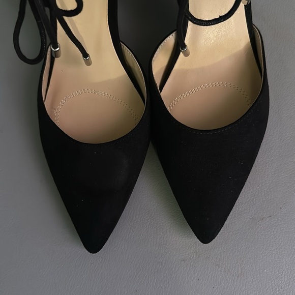 Unisa Black Suede Shoes. Pre owned - Picture 3 of 9
